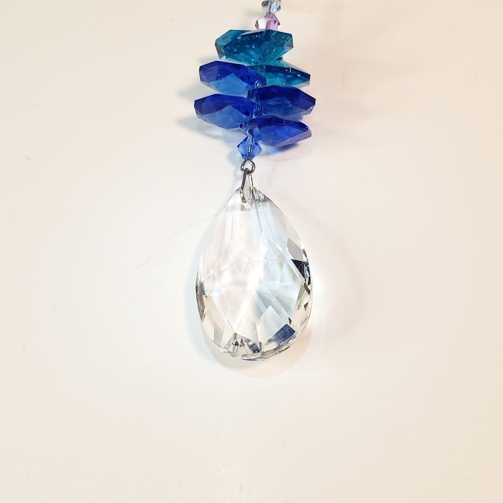 SUNCATCHER Crystal Moonlight Cascade Genuine Austrian Crystals